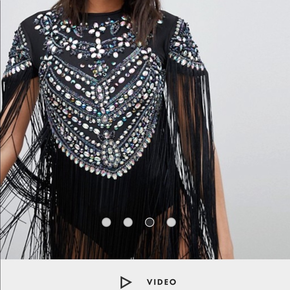A star is born embellished bodysuit tags still on